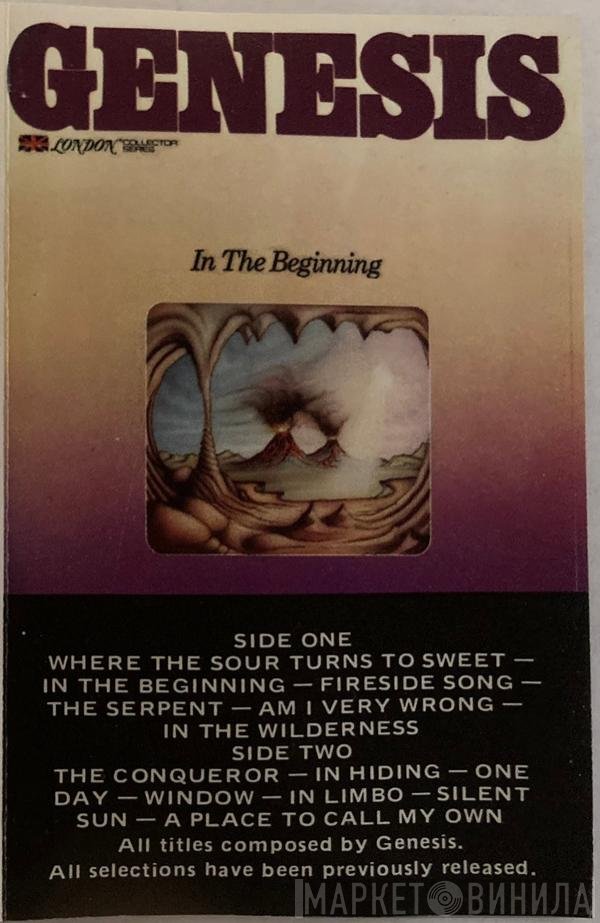 Genesis  - In The Beginning