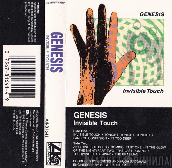 Genesis  - Invisible Touch