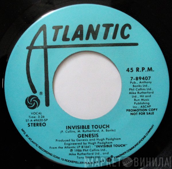 Genesis  - Invisible Touch