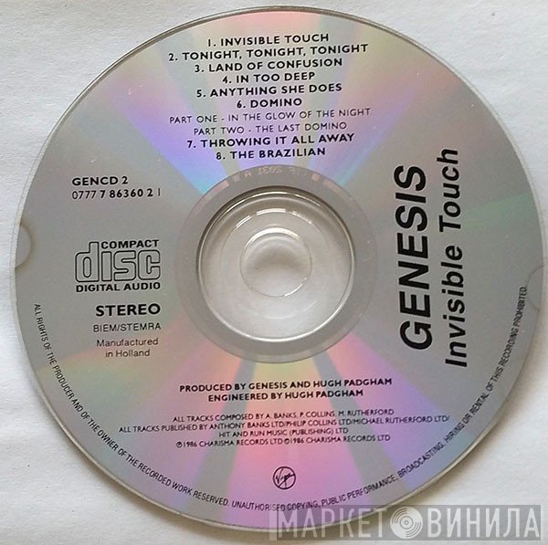 Genesis  - Invisible Touch