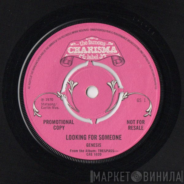Genesis  - Looking For Someone