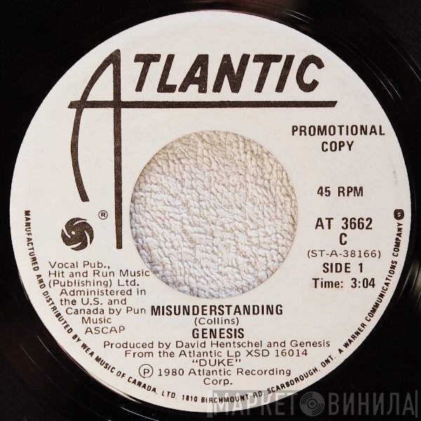 Genesis  - Misunderstanding