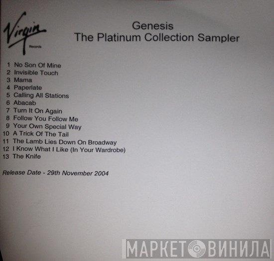 Genesis - Platinum Collection