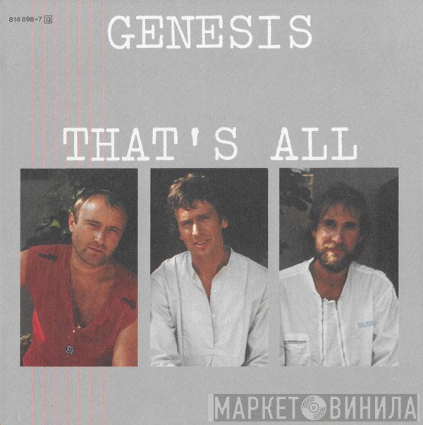 Genesis - That's All