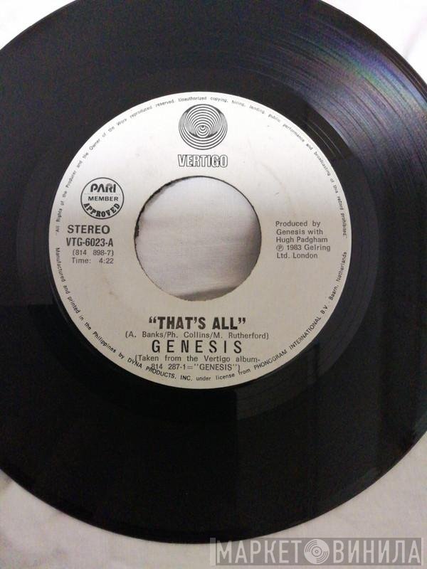 Genesis  - That's All