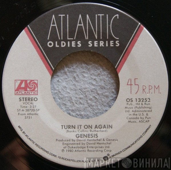 Genesis - Turn It On Again / Misunderstanding