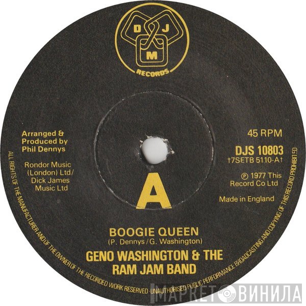 Geno Washington & The Ram Jam Band - Boogie Queen