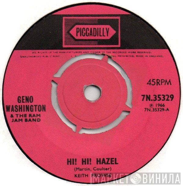 Geno Washington & The Ram Jam Band - Hi! Hi! Hazel