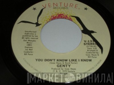 Genty - You Don't Know Like I Know / Baby Goodnight