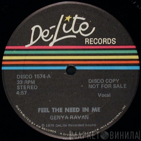 Genya Ravan - Feel The Need In Me