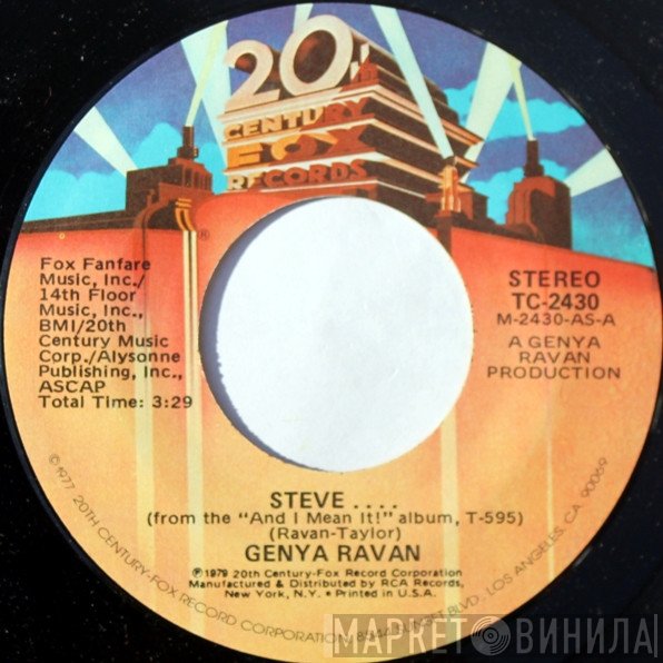 Genya Ravan  - Steve....