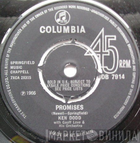 Geoff Love &amp; His Orchestra, Ken Dodd - Promises
