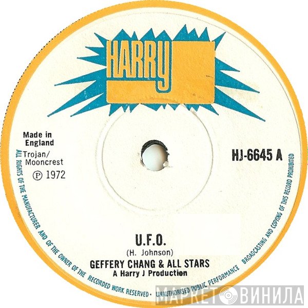 Geoffrey Chung, Harry J. All Stars - U.F.O.