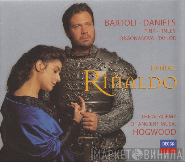 Georg Friedrich Händel – Cecilia Bartoli • David Daniels  • Bernarda Fink • Gerald Finley • Luba Orgonasova • Daniel Taylor  • The Academy Of Ancient Music • Christopher Hogwood  - Rinaldo