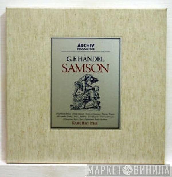 Georg Friedrich Händel – Martina Arroyo · Helen Donath · Sheila Armstrong · Norma Procter, Alexander Young · Jerry J. Jennings · Ezio Flagello · Thomas Stewart , Münchener Bach-Chor · Münchener Bach-Orchester, Karl Richter  - Samson