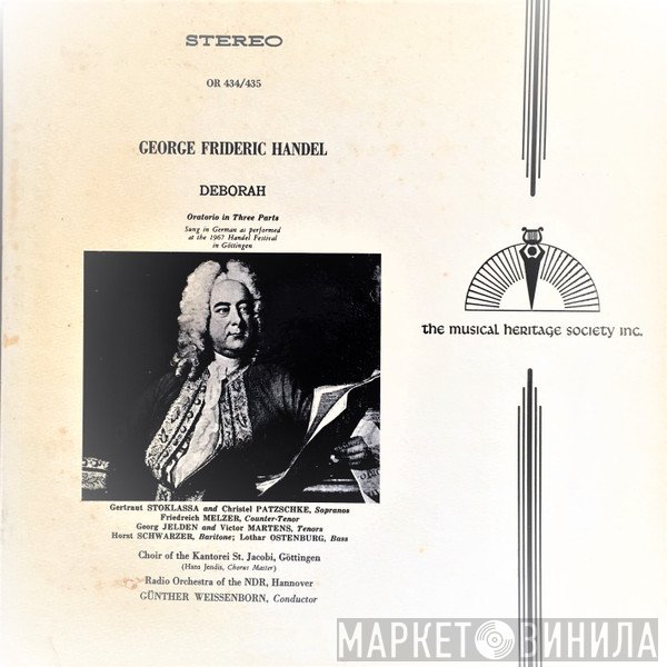 Georg Friedrich Händel  - Deborah - Oratorio In Three Parts