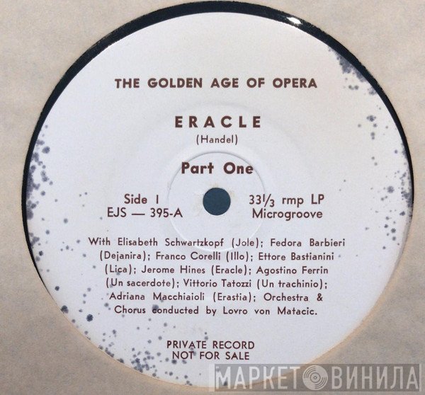 Georg Friedrich Händel  - Eracle