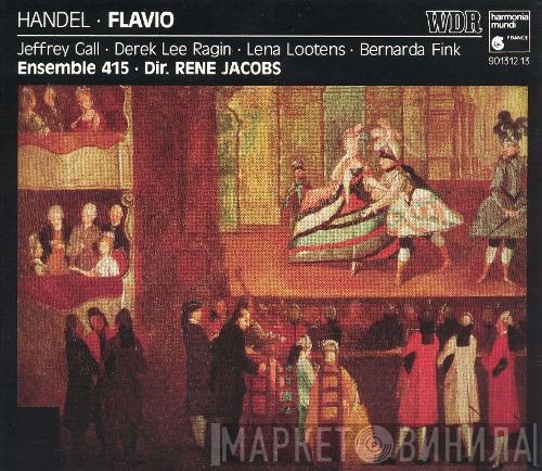 Georg Friedrich Händel, Jeffrey Gall, Derek Lee Ragin, Lena Lootens, Bernarda Fink, Ensemble 415, René Jacobs  - Flavio