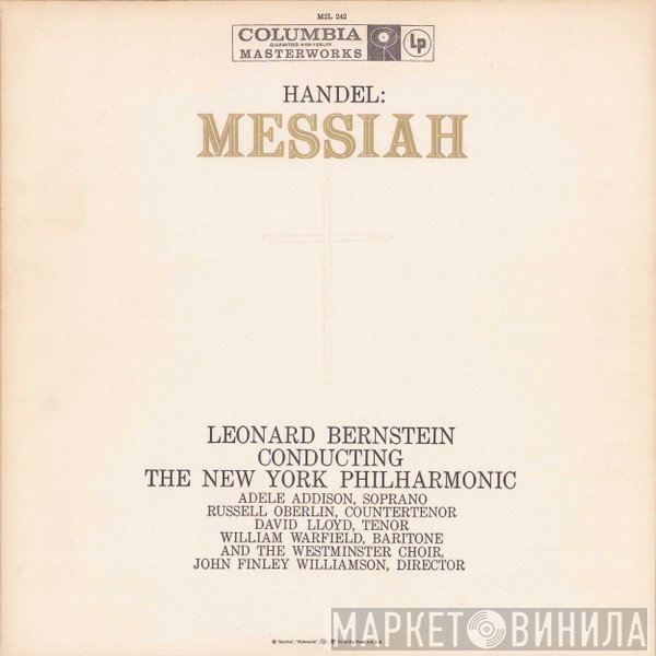 Georg Friedrich Händel, Leonard Bernstein, The New York Philharmonic Orchestra  - Messiah