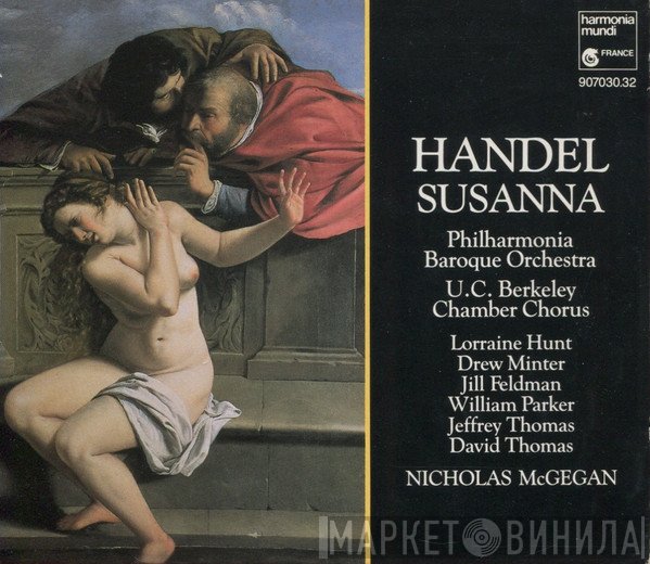 Georg Friedrich Händel, Philharmonia Baroque Orchestra, University Of California Berkeley Chamber Chorus, Lorraine Hunt, Drew Minter, Jill Feldman, William Parker , Jeffrey Thomas , David Thomas , Nicholas McGegan  - Susanna
