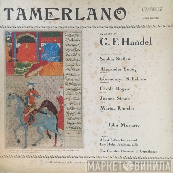 Georg Friedrich Händel  - Tamerlano