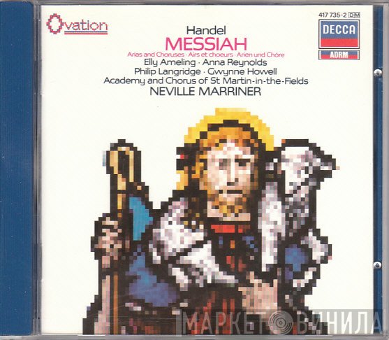 Georg Friedrich Händel, The Academy Of St. Martin-in-the-Fields, Sir Neville Marriner, Chorus Of St Martin In The Fields - Messiah (Arias And Chorusses - Airs Et Choeurs - Arien Und Chöre