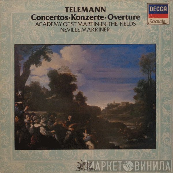 Georg Philipp Telemann - The Academy Of St. Martin-in-the-Fields, Sir Neville Marriner  - Concertos / Overture