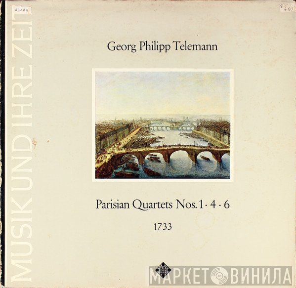 Georg Philipp Telemann, Quadro Amsterdam - Parisian Quartets Nos. 1 · 4 · 6 1733