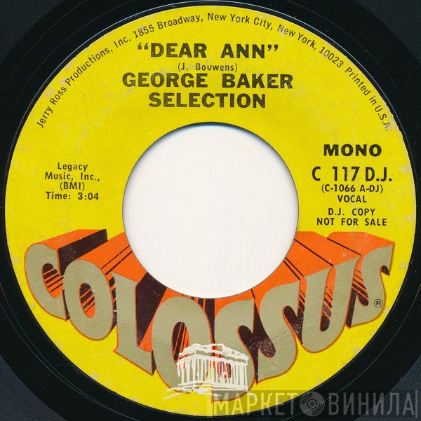 George Baker Selection  - Dear Ann