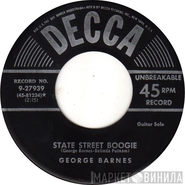 George Barnes  - Tiger Rag / State Street Boogie