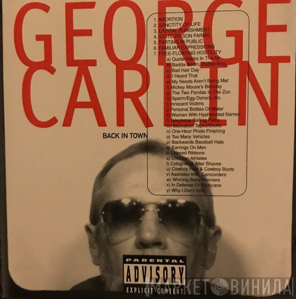 George Carlin  - Back In Town