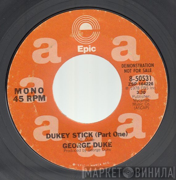 George Duke  - Dukey Stick (Part One)