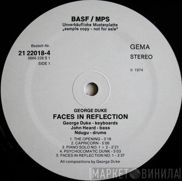 George Duke  - Faces In Reflection