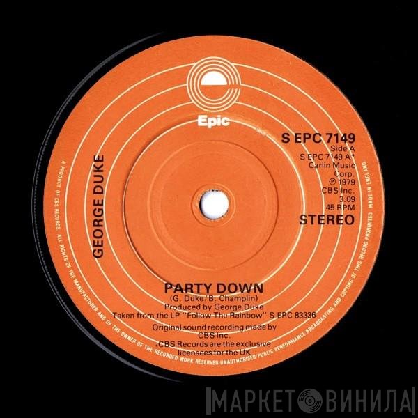 George Duke - Party Down / Reach For It