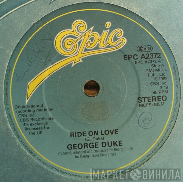 George Duke  - Ride On Love