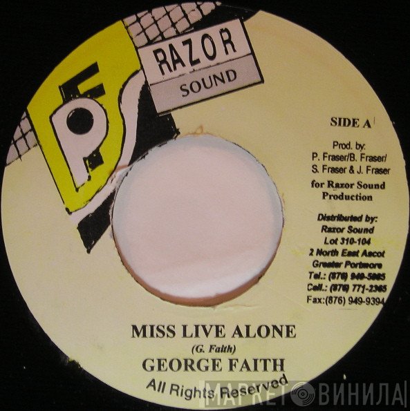 George Faith  - Miss Live Alone