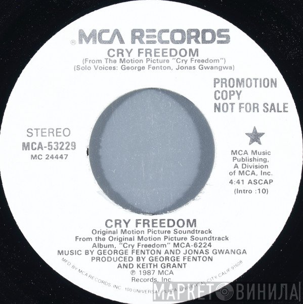 George Fenton, Jonas Gwangwa - Cry Freedom