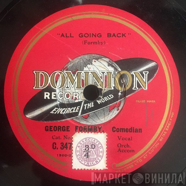 George Formby  - All Going Back / In The Congo