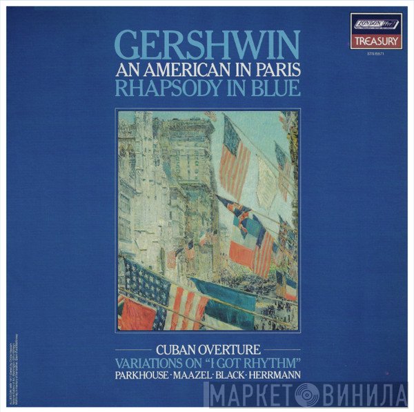 George Gershwin - David Parkhouse • Lorin Maazel • Stanley Black • Bernard Herrmann  - An American In Paris / Rhapsody In Blue