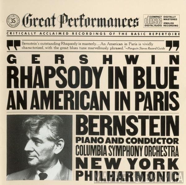 George Gershwin, Leonard Bernstein  - Rhapsody In Blue / An American In Paris