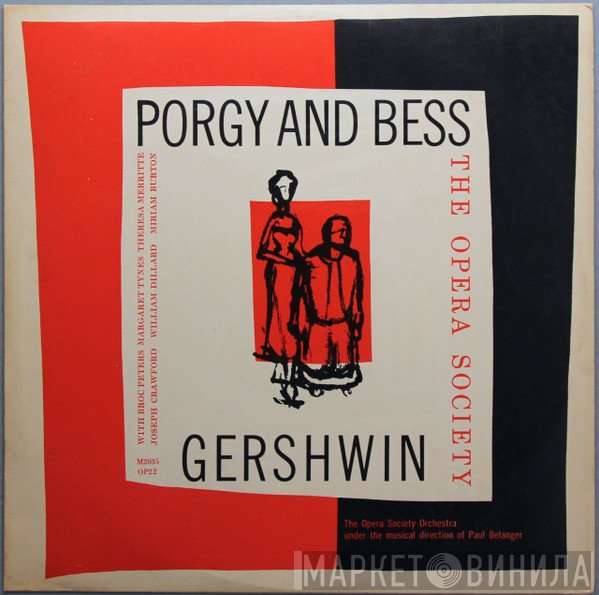 George Gershwin, The Opera Society Orchestra, Paul Belanger  - Porgy And Bess