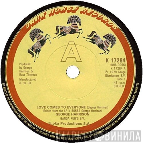 George Harrison  - Love Comes To Everyone