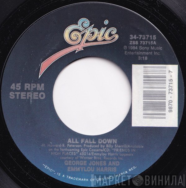 George Jones  / Emmylou Harris  - All Fall Down