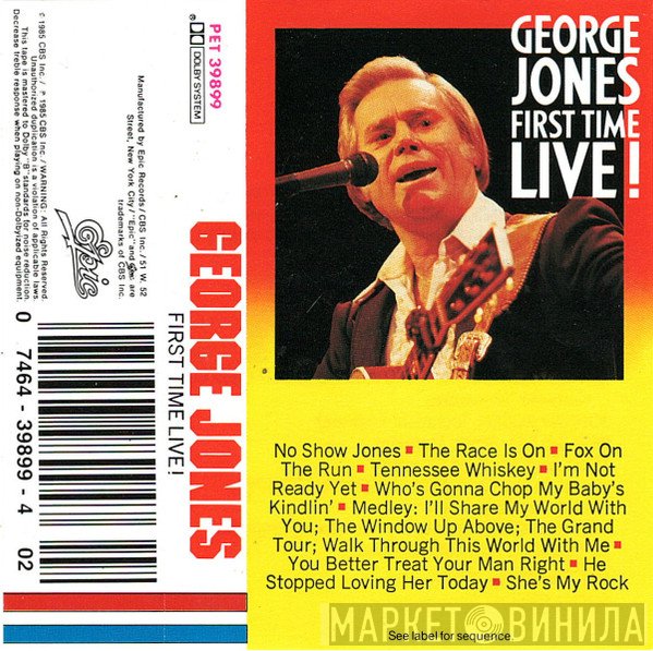 George Jones   - First Time Live!