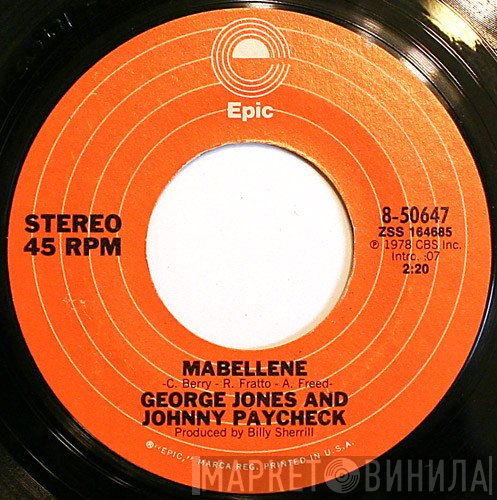George Jones , Johnny Paycheck - Mabellene