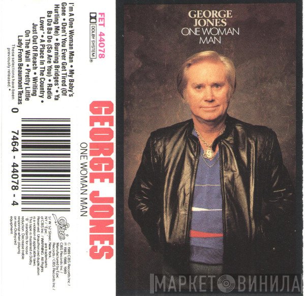 George Jones   - One Woman Man