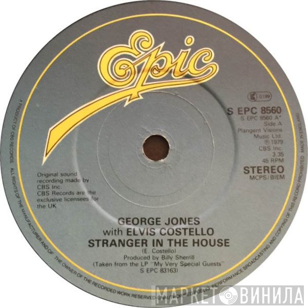 George Jones  With Elvis Costello  - Stranger In The House