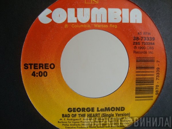 George LaMond - Bad Of The Heart