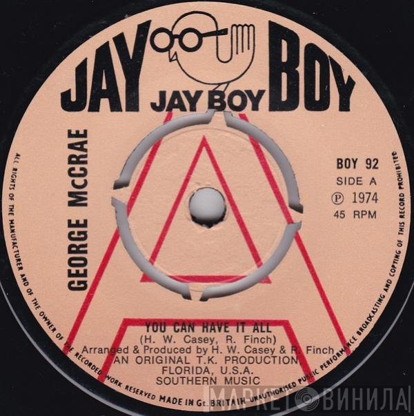 George McCrae - You Can Have It All