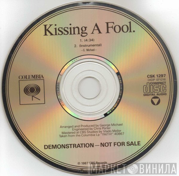 George Michael  - Kissing A Fool